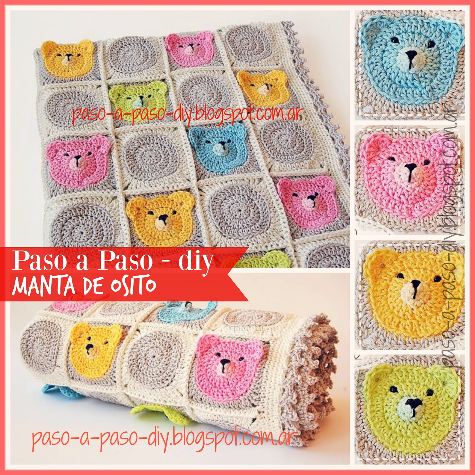 ositos a crochet paso a paso