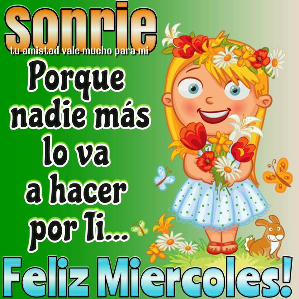 Frases bonitas para el día miércoles | Tarjetitas