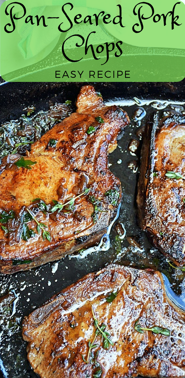 PanSeared Pork Chops Trending Recipes