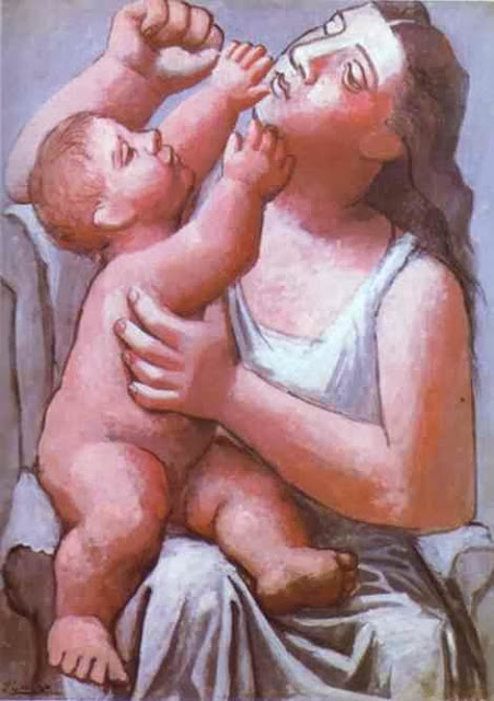 Pablo+Picasso.+Mother+and+Child.+1922