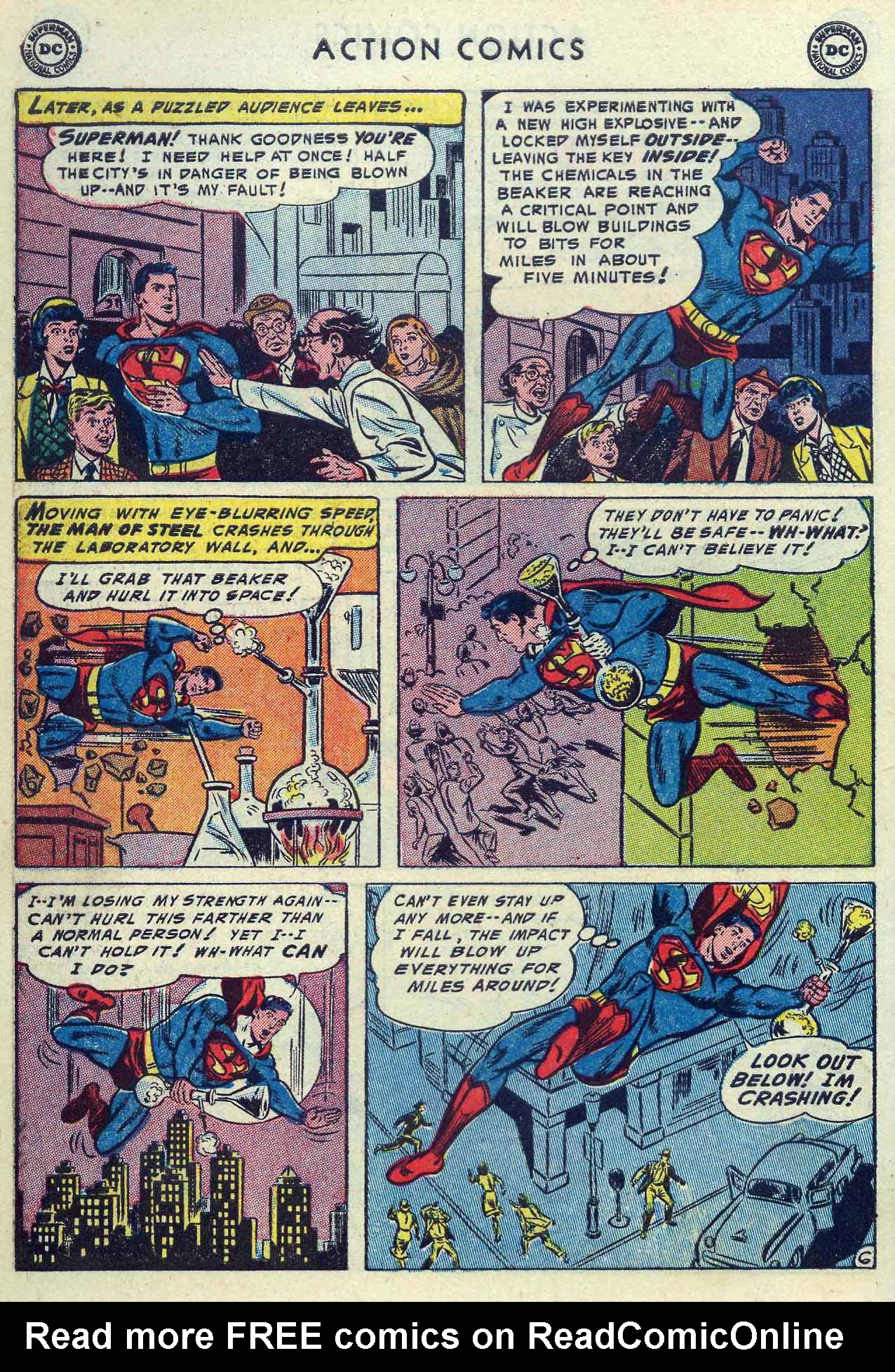 Read online Action Comics (1938) comic -  Issue #190 - 8