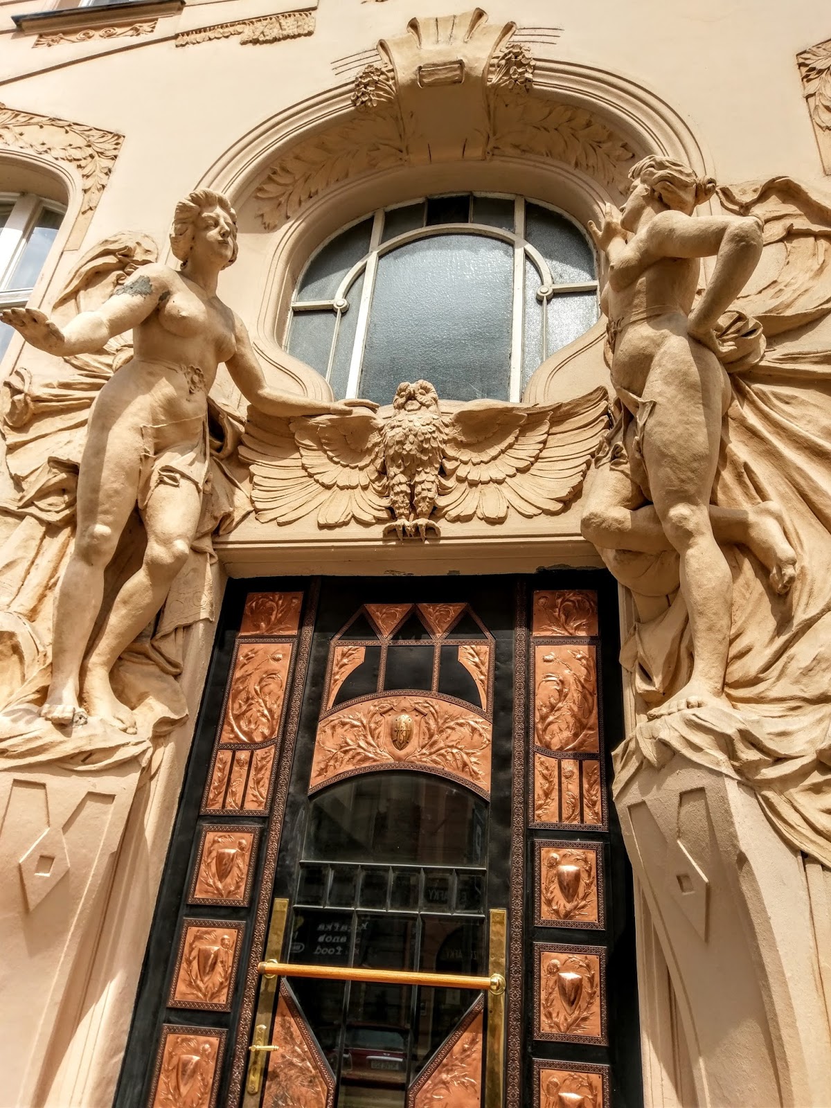 Art Nouveau Doorways Detail Of Doorway Art Nouveau Apartment