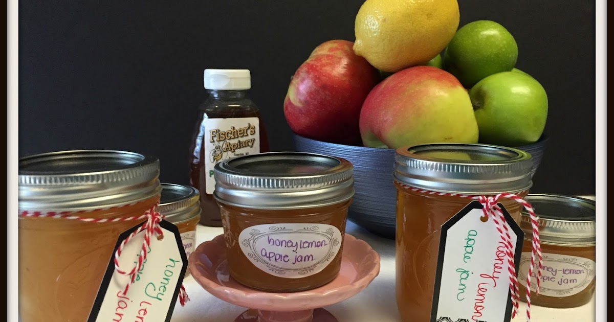 Cookaholic Wife handcraftedediblesHoney Lemon Apple Jam