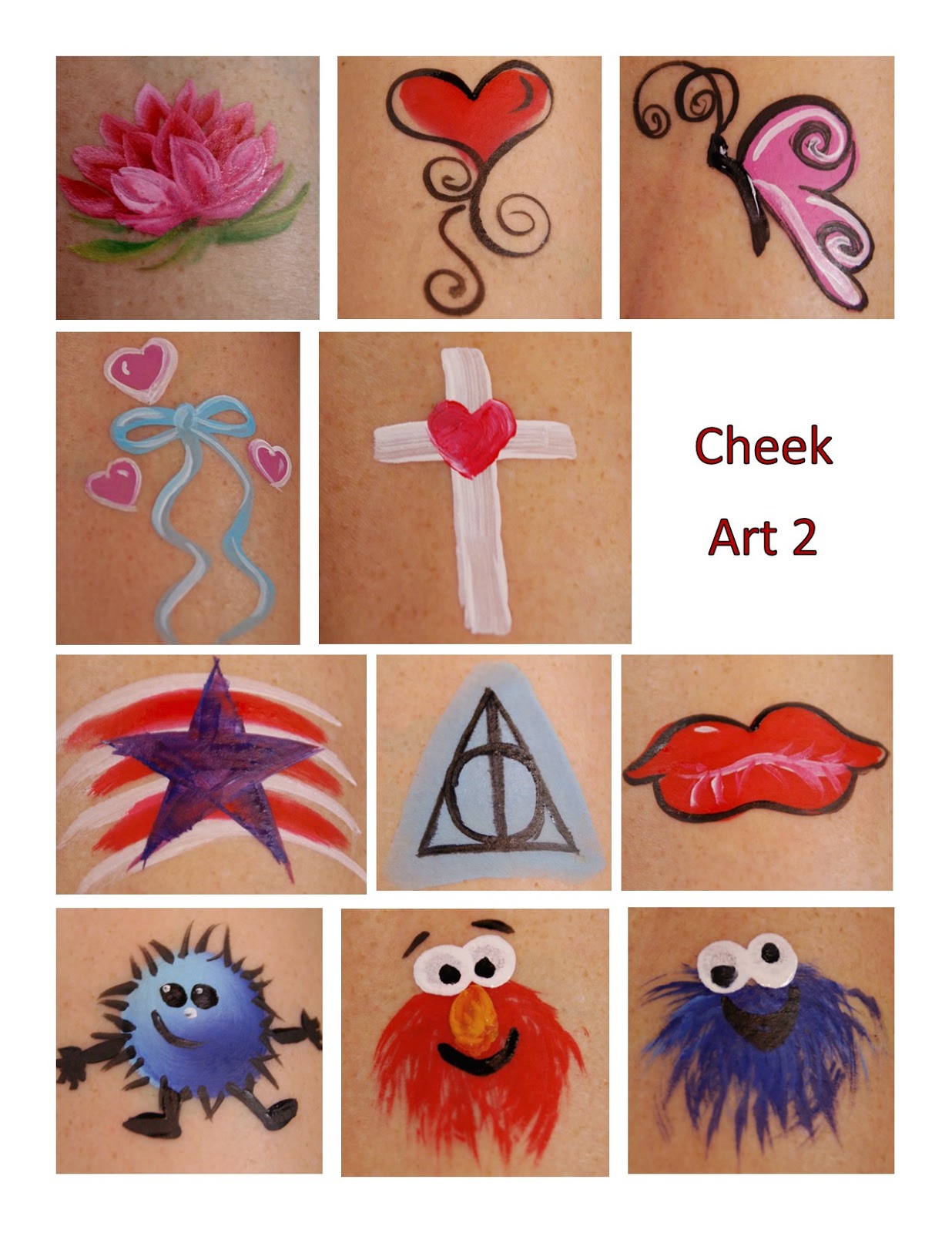 Paintings By Beth New Face Painting Designs