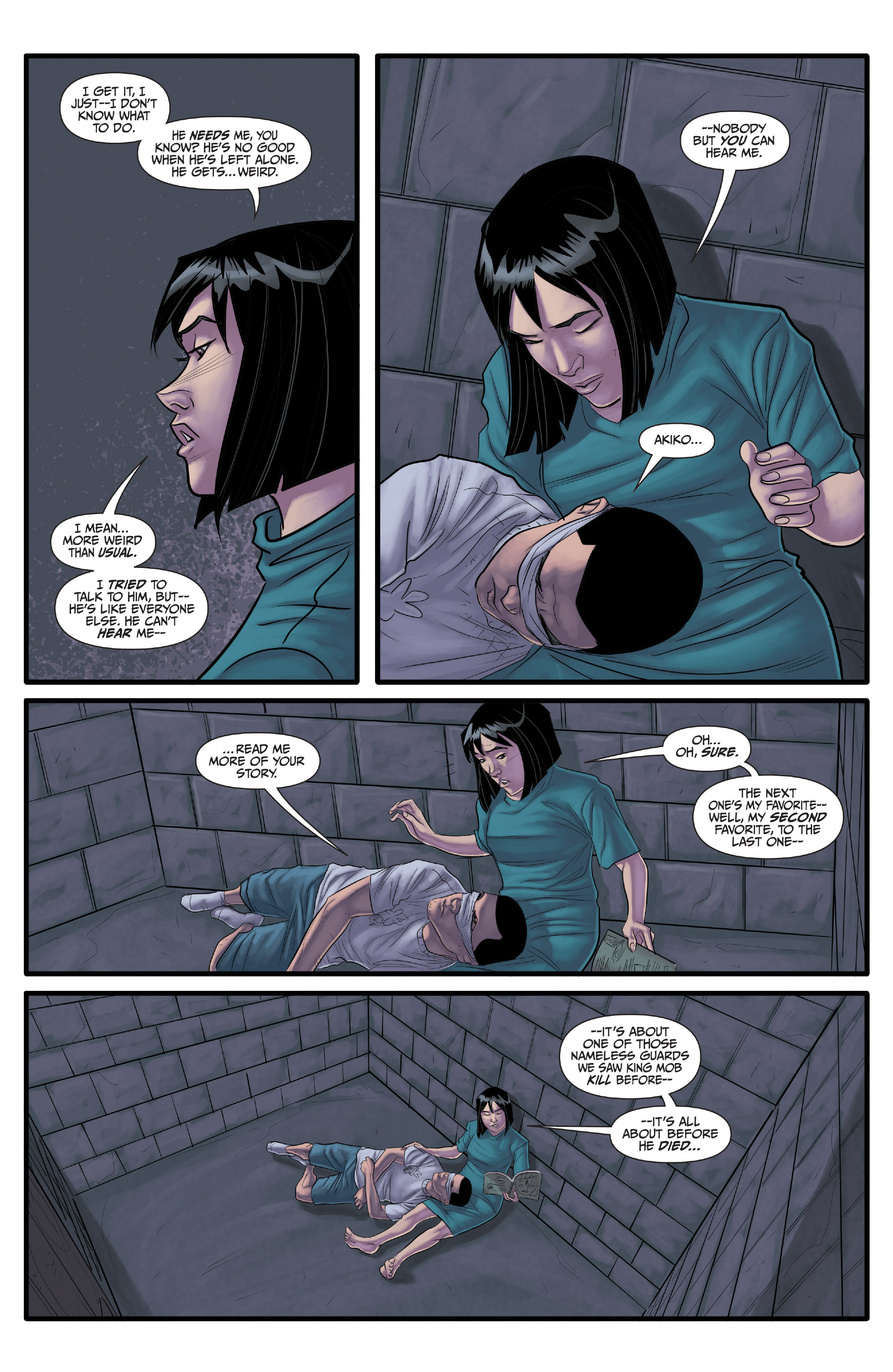 Read online Morning Glories comic -  Issue #42 - 19