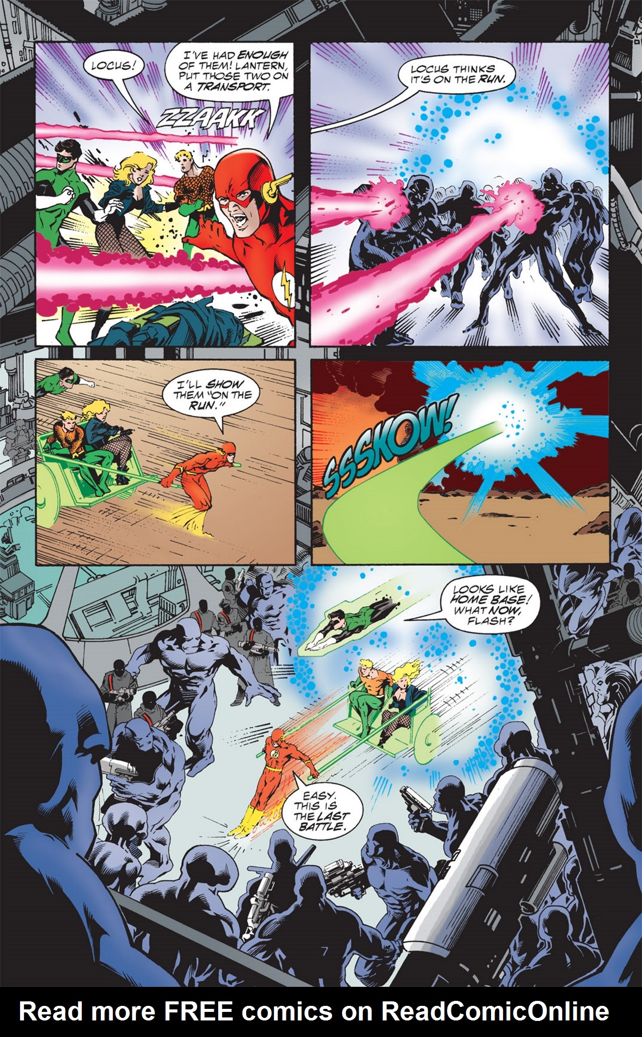 Read online JLA: Year One comic -  Issue #10 - 8