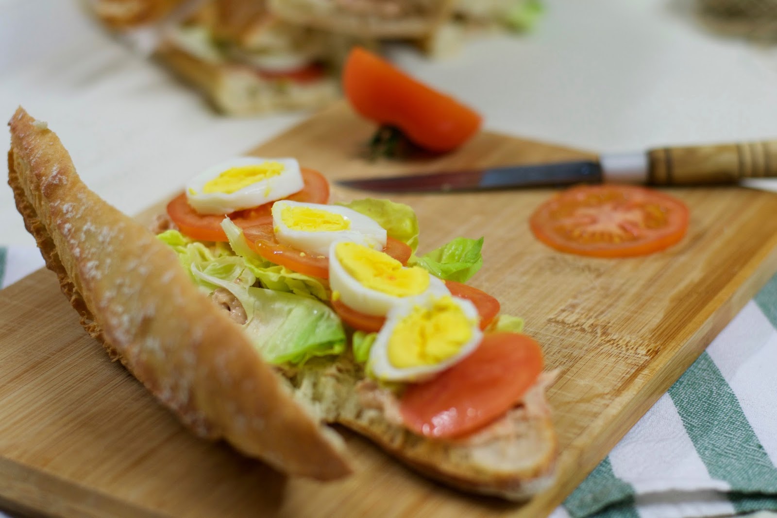 Baguetes de Atum [Tuna Baguette] Petiscana