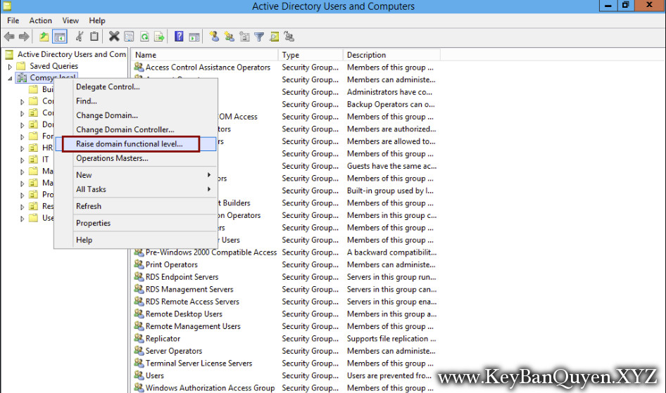 Video học quản trị Active Directory trong Windows Server 2012 R2 (70-410)