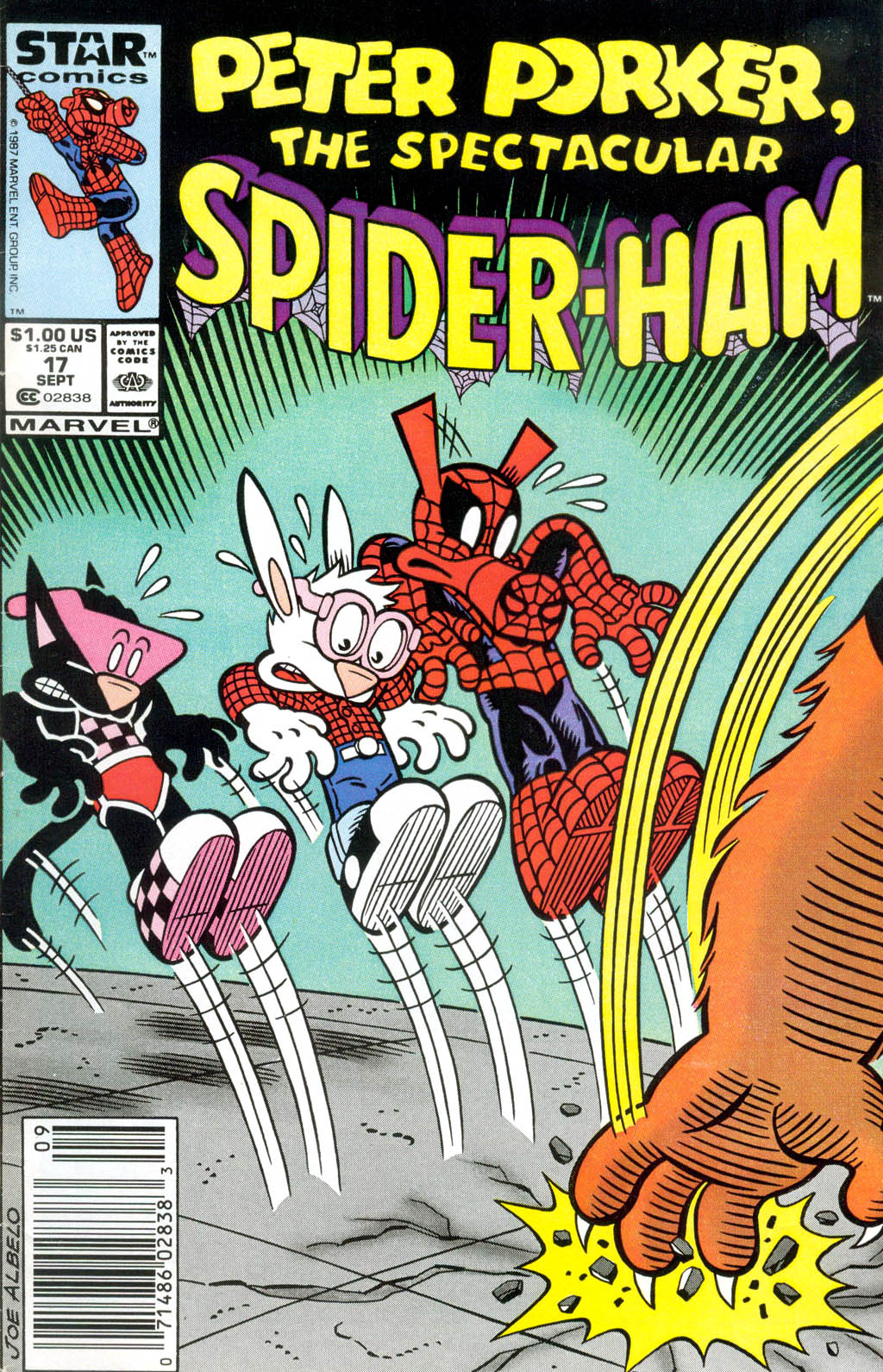 Read online Peter Porker, The Spectacular Spider-Ham comic -  Issue #17 - 1