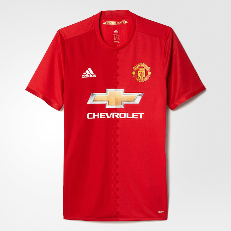 Manchester United 16-17 Home Kit Released - Footy Headlines