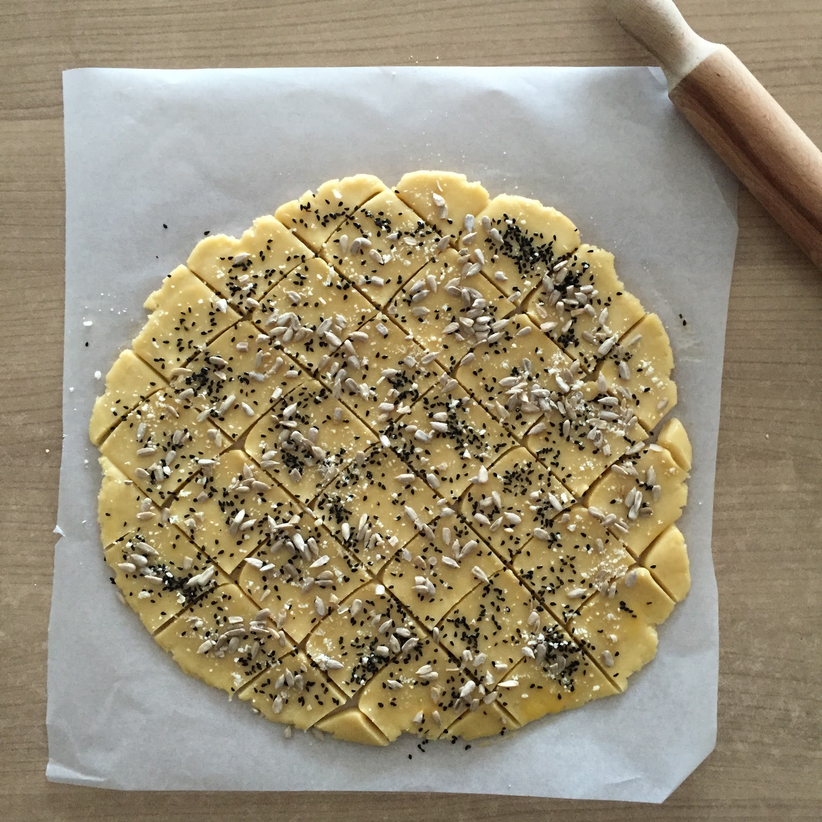 Ayçekirdekli Parmesanlı Kurabiye