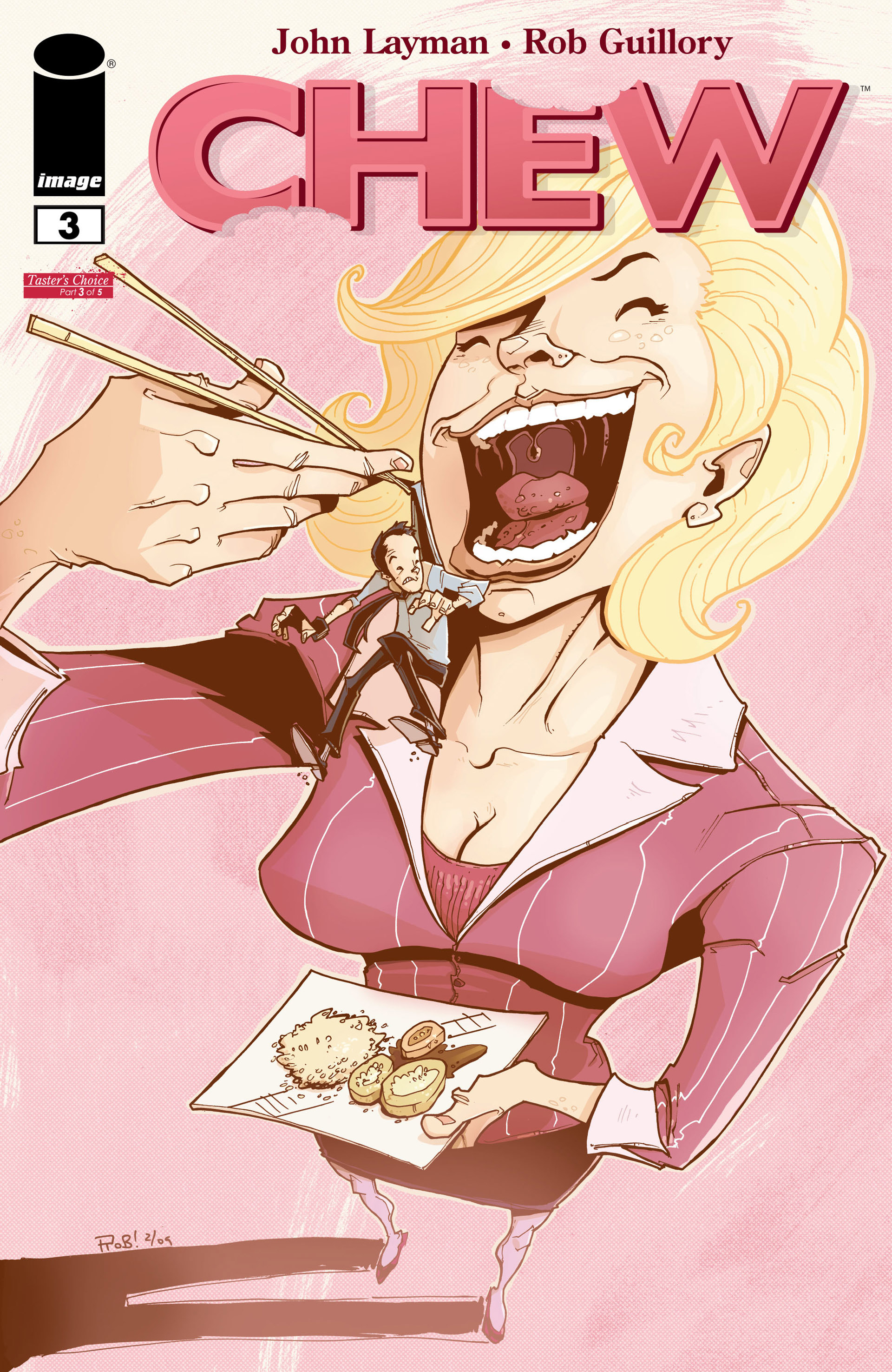 Read online Chew comic -  Issue # _TPB 1 - Taster´s Choise - 51