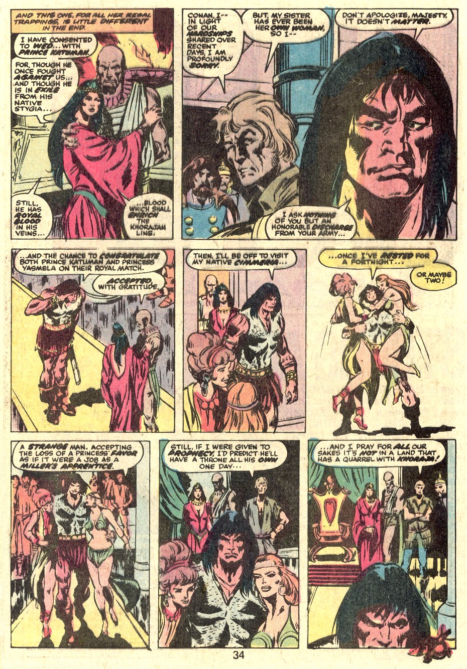 Read online Conan the Barbarian (1970) comic -  Issue # Annual 3 - 26