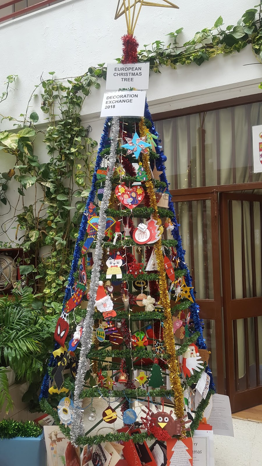 Ceip Hernando De Soto European Christmas Tree Decoration Exchange