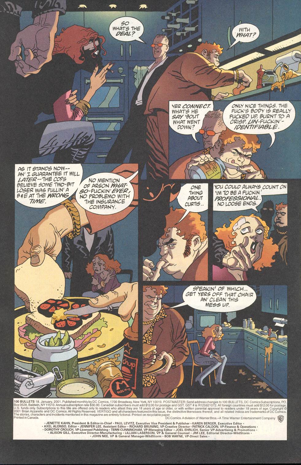 Read online 100 Bullets comic - Issue #18 - 4