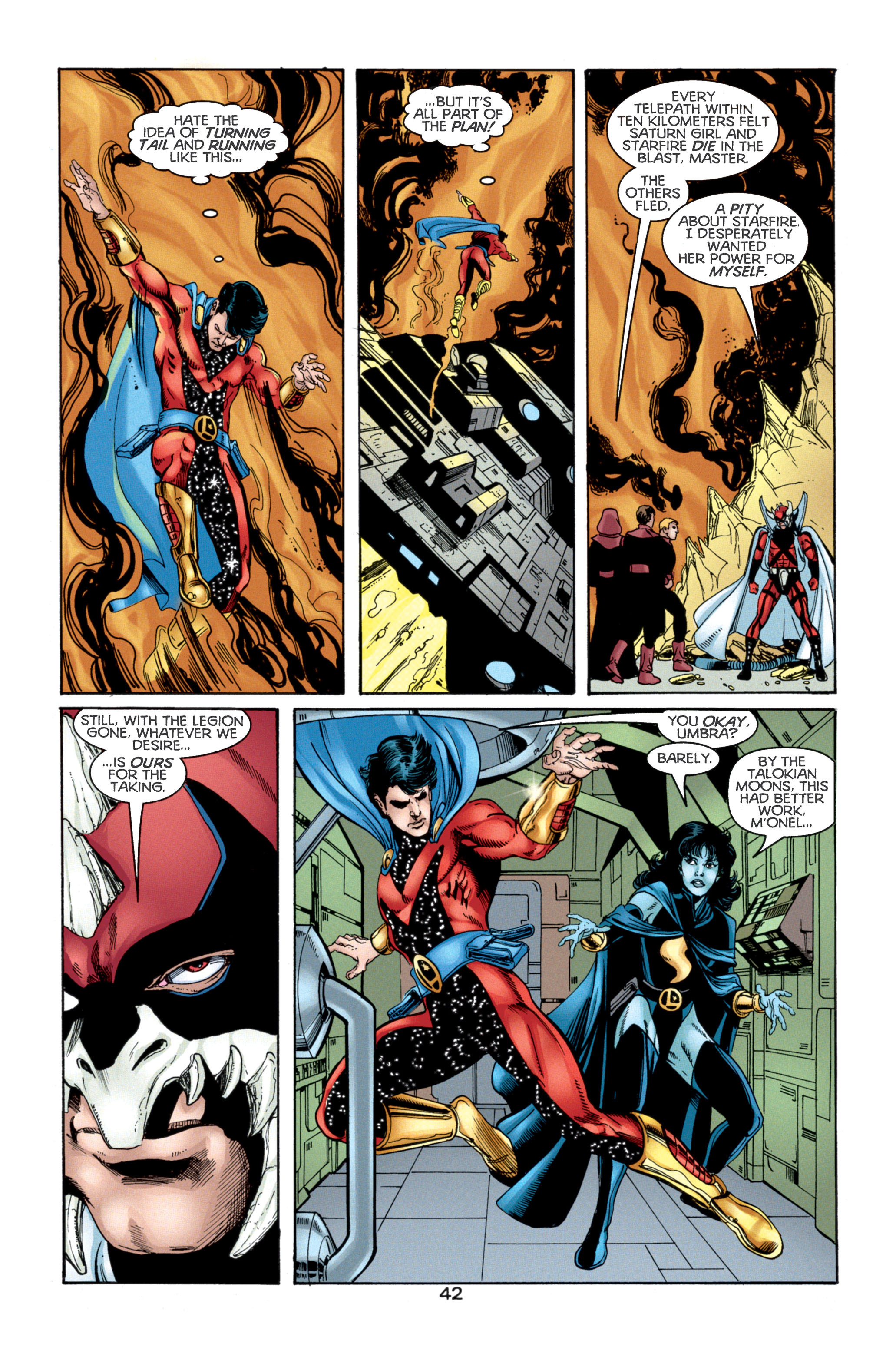 Read online Titans/Legion of Super-Heroes: Universe Ablaze comic -  Issue #2 - 44