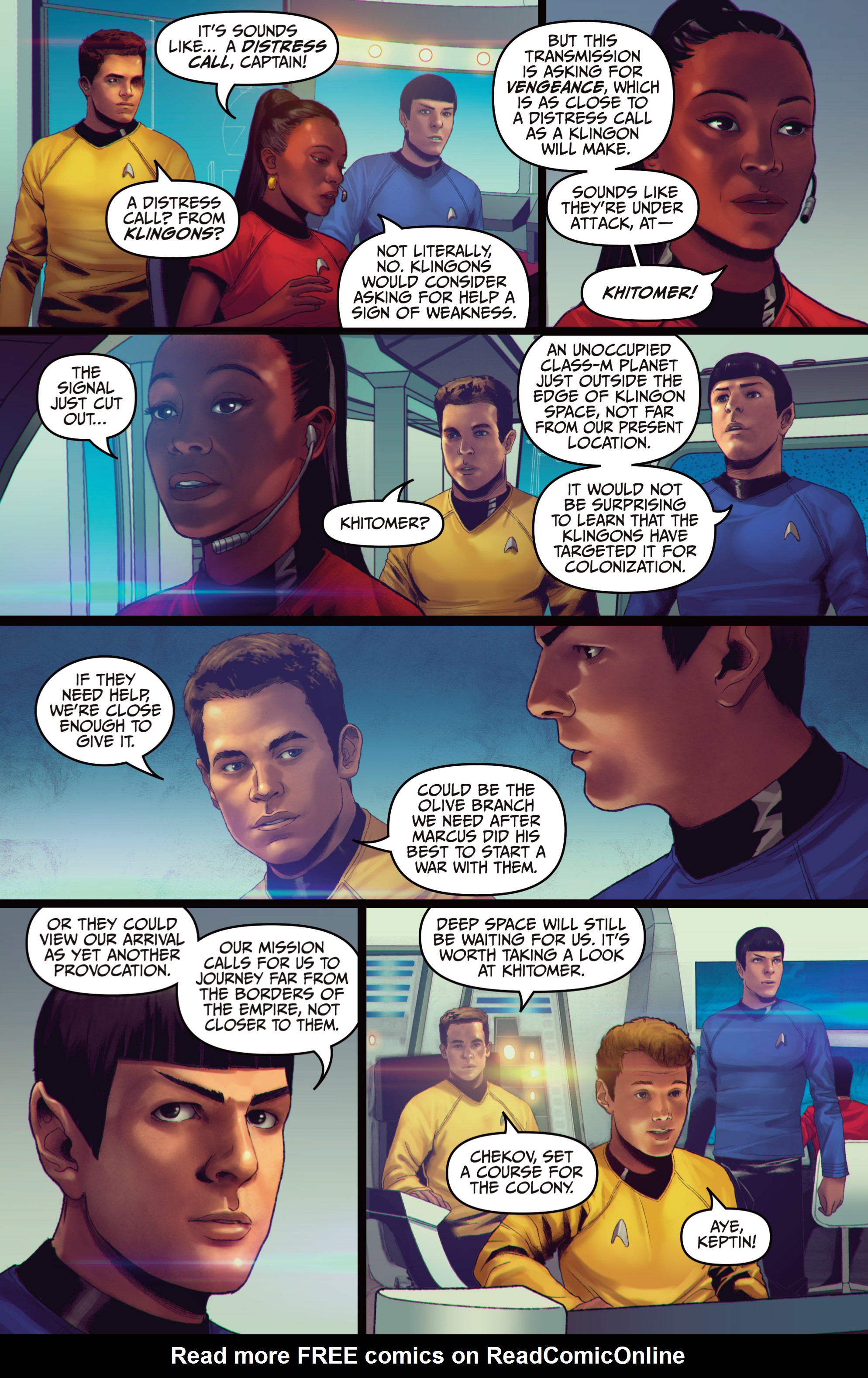 Read online Star Trek (2011) comic -  Issue #25 - 12