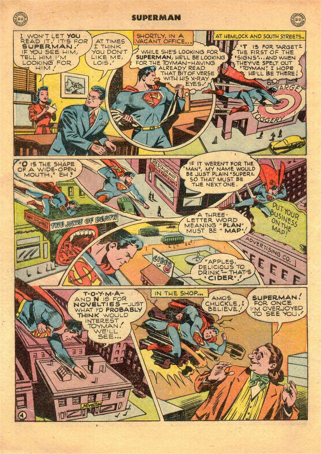 Read online Superman (1939) comic -  Issue #49 - 5