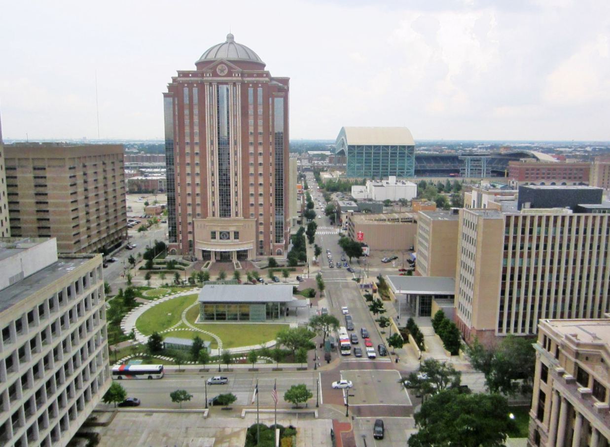 Houston in Pics Harris County New Jury Assembly Building and undergrou