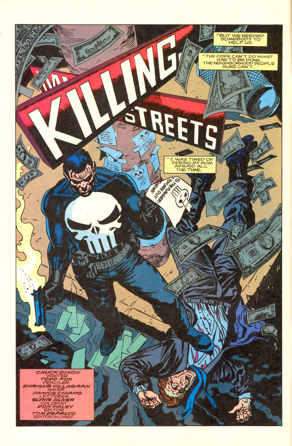Read online The Punisher (1987) comic -  Issue #93 - Killing Streets - 3