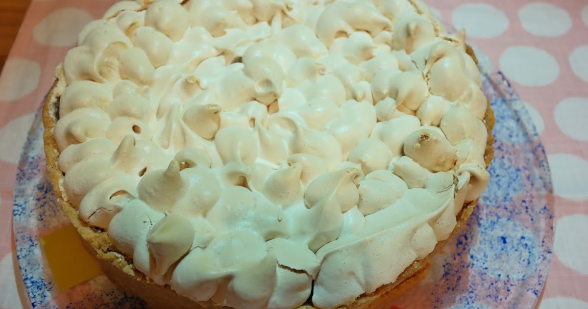 Miss Zuckerfee: Gedeckter Pflaumenkuchen mit Baiserhaube
