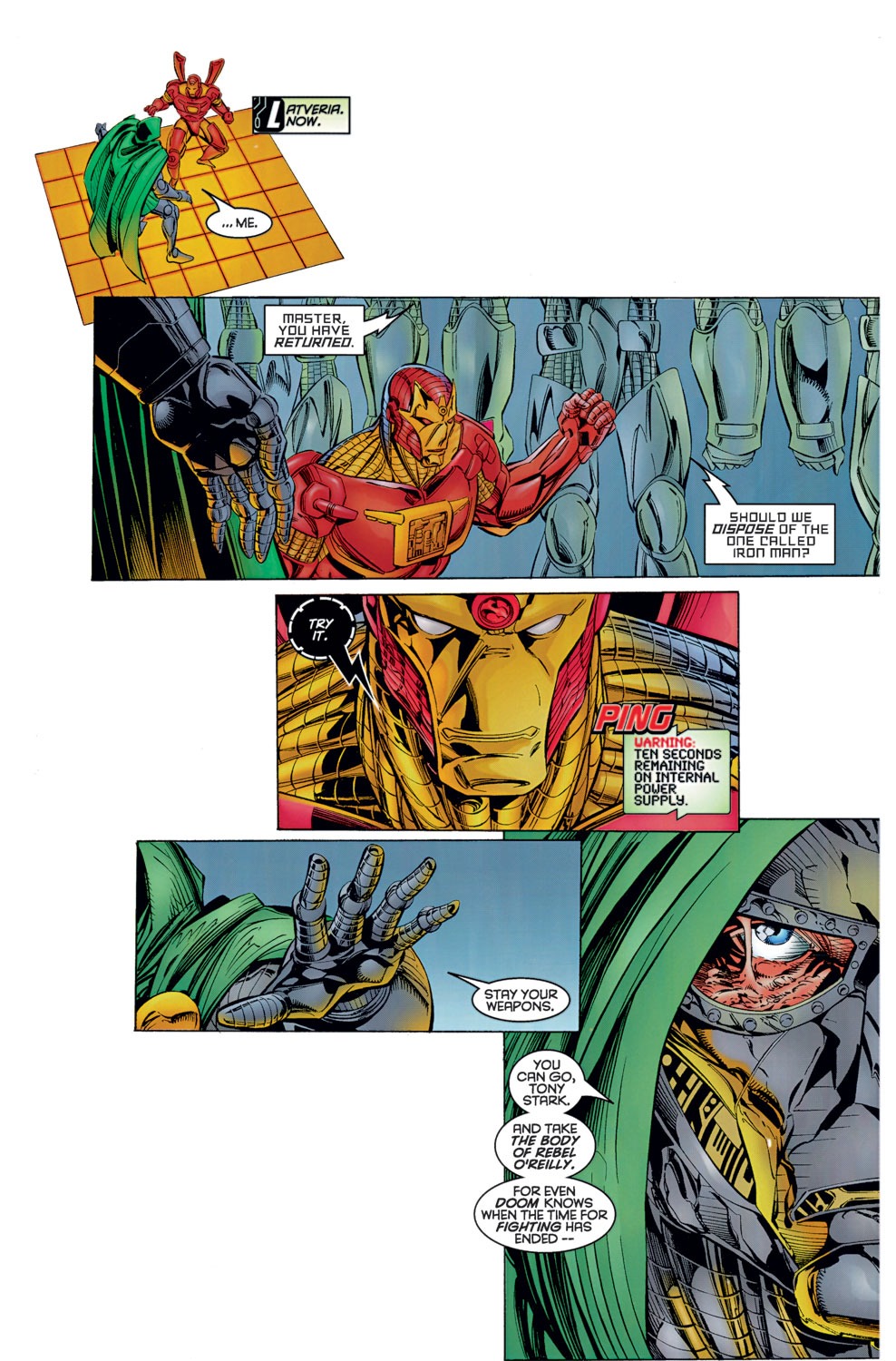 Read online Iron Man (1996) comic -  Issue #11 - 18