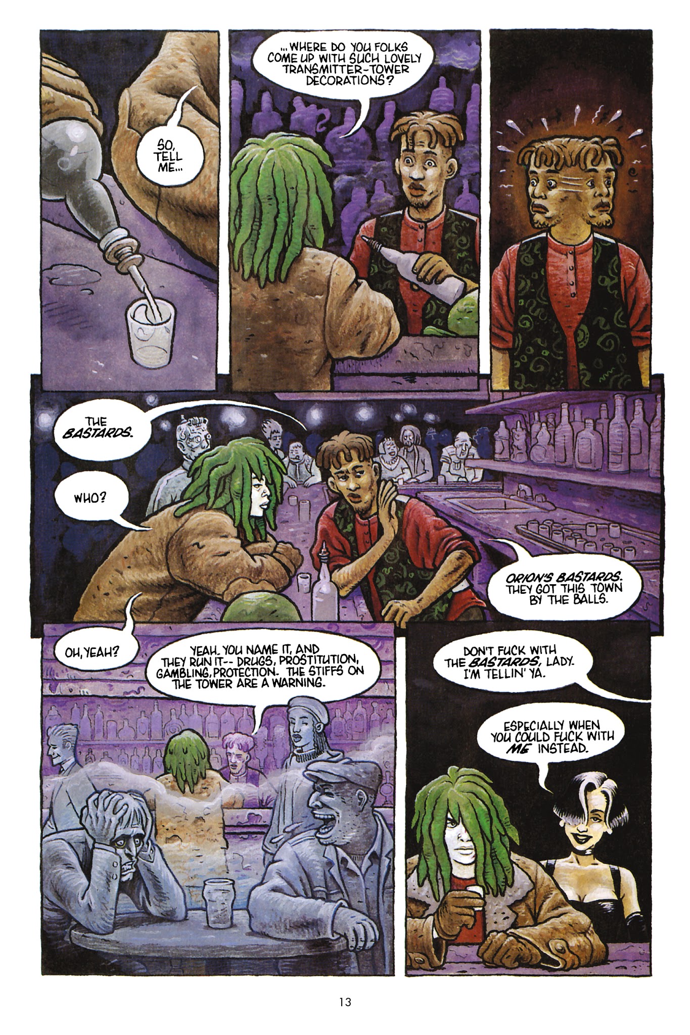 Read online Grendel Tales Omnibus comic -  Issue # TPB 2 - 14