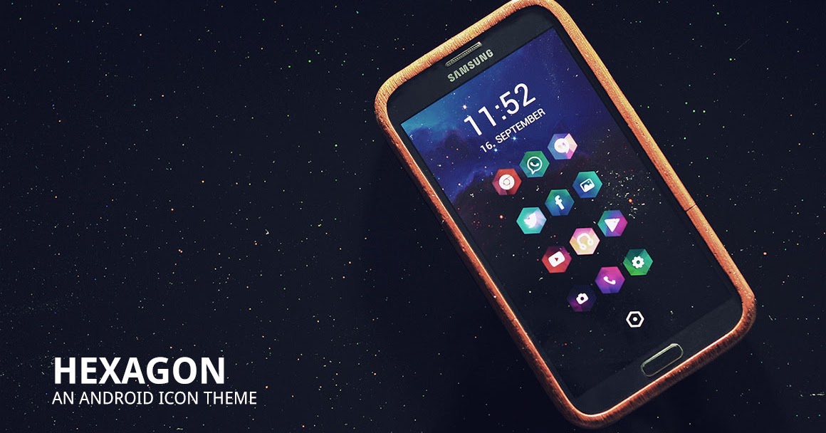 Android Puerto Rico APR: Hexacon - Icon Pack v.3.1.1.1
