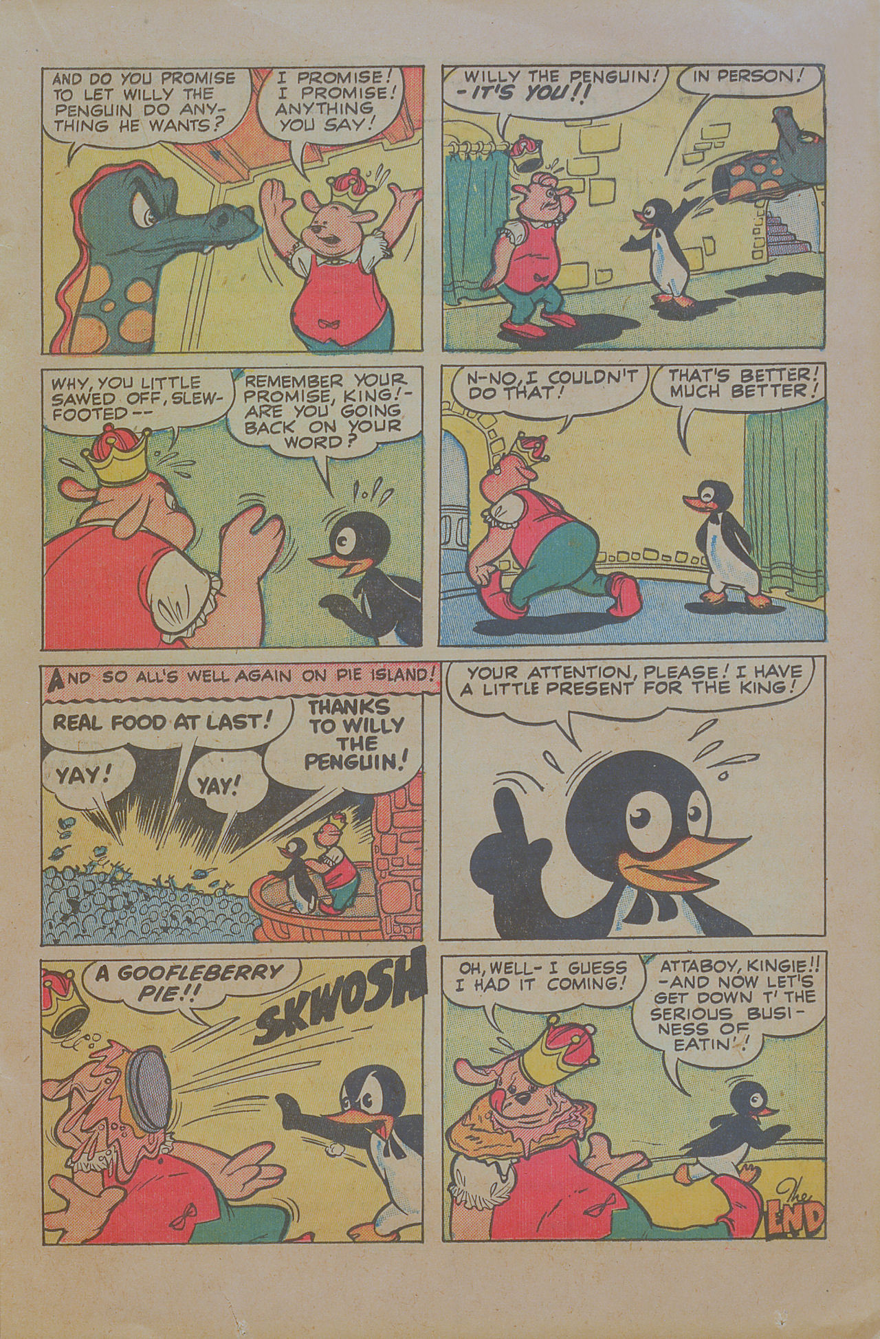 Read online Willie The Penguin comic -  Issue #1 - 17