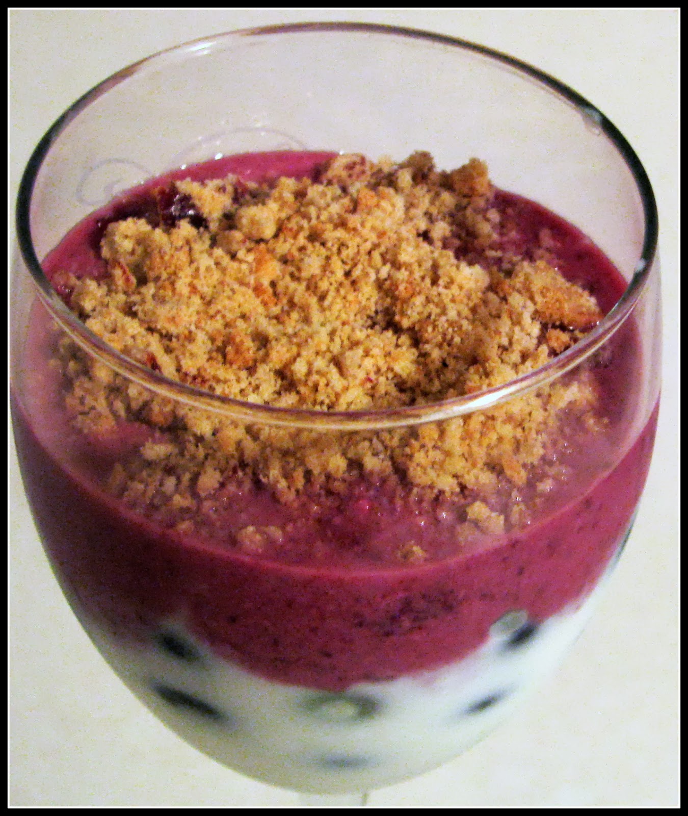 A Tribute to Cooking Blueberry Yogurt Parfait