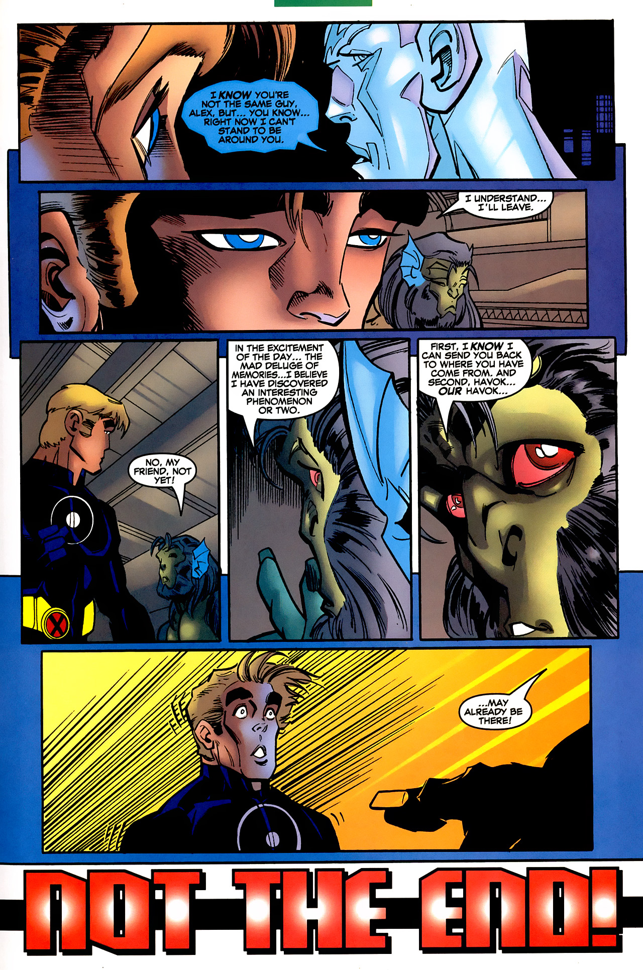 Read online Mutant X comic -  Issue #24 - 23