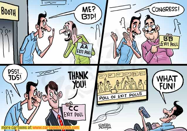 World of an Indian cartoonist!: How important is Karnataka election outcome?