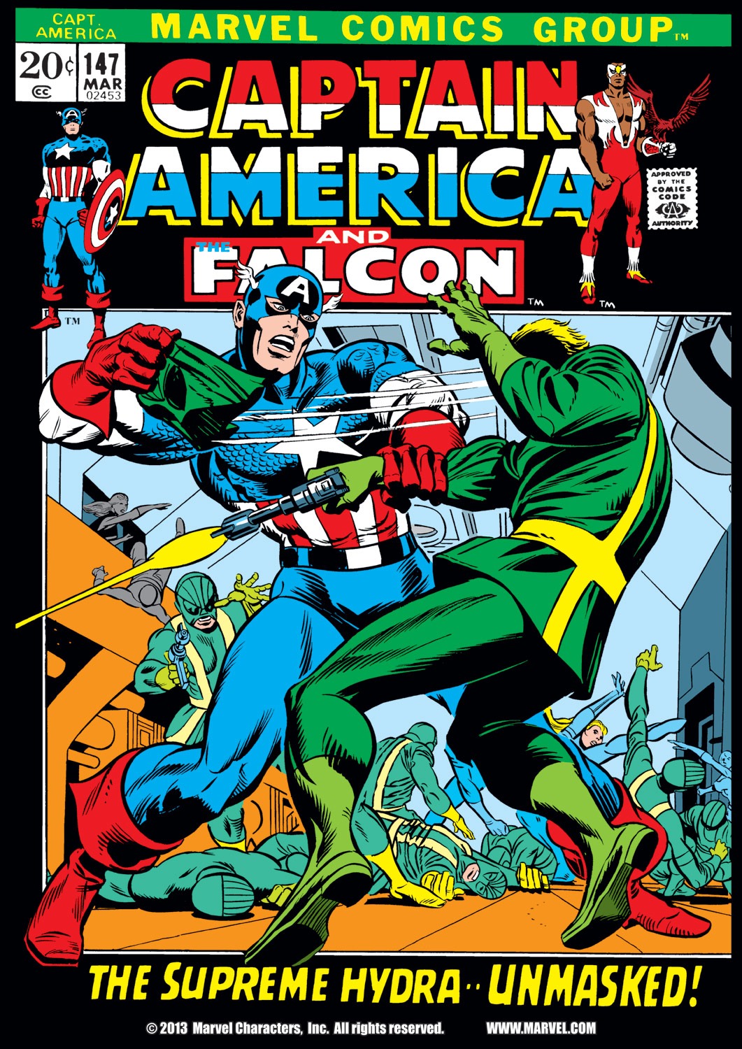 Captain America (1968) Issue #147 #61 - English 1