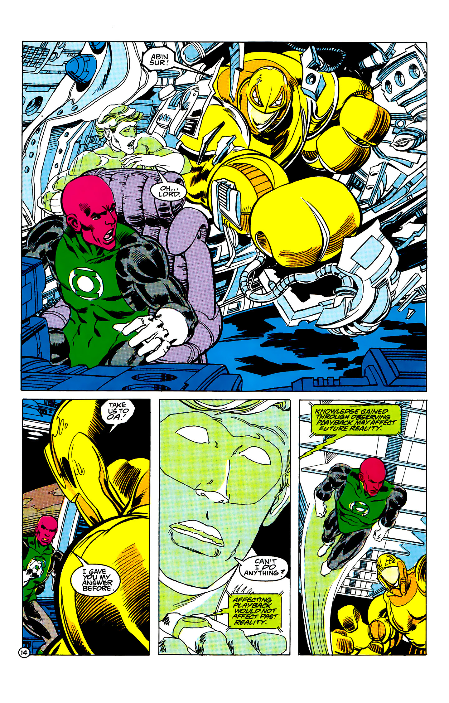 Read online Green Lantern: Emerald Dawn comic -  Issue #3 - 15