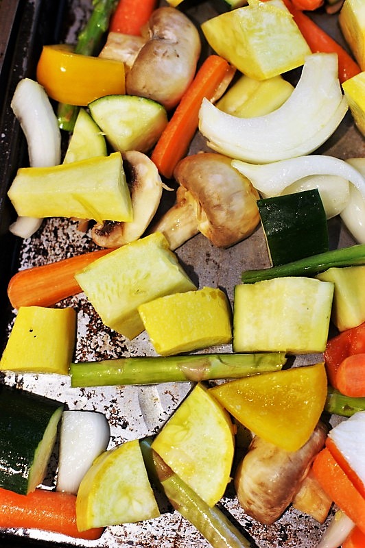 Easy OvenRoasted Summer Vegetables The Kitchen is My Playground