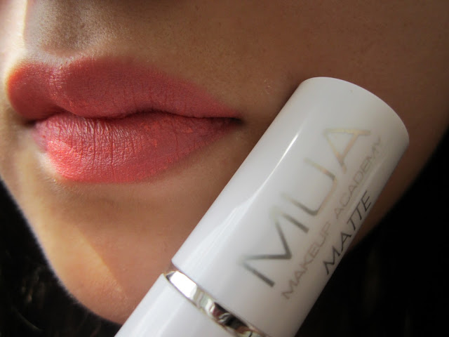 MUA Makeup Academy Matte Lipstick in Peachy Keen