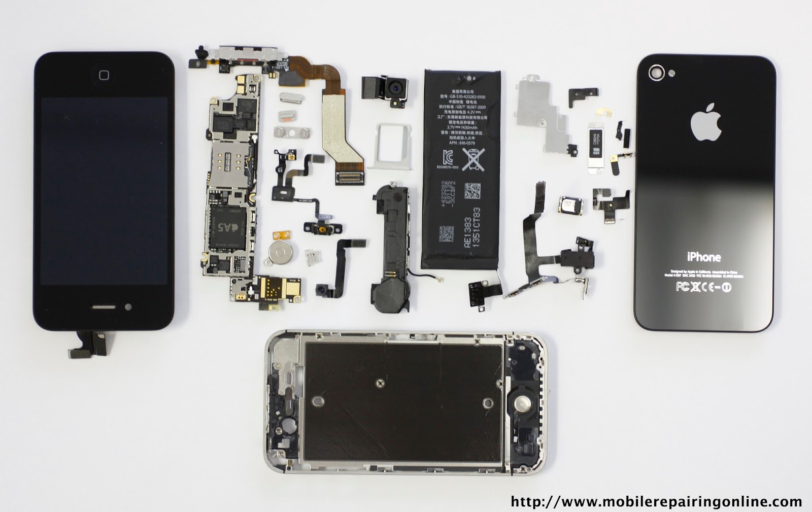 Mobile Phone Pcb Diagram With Part