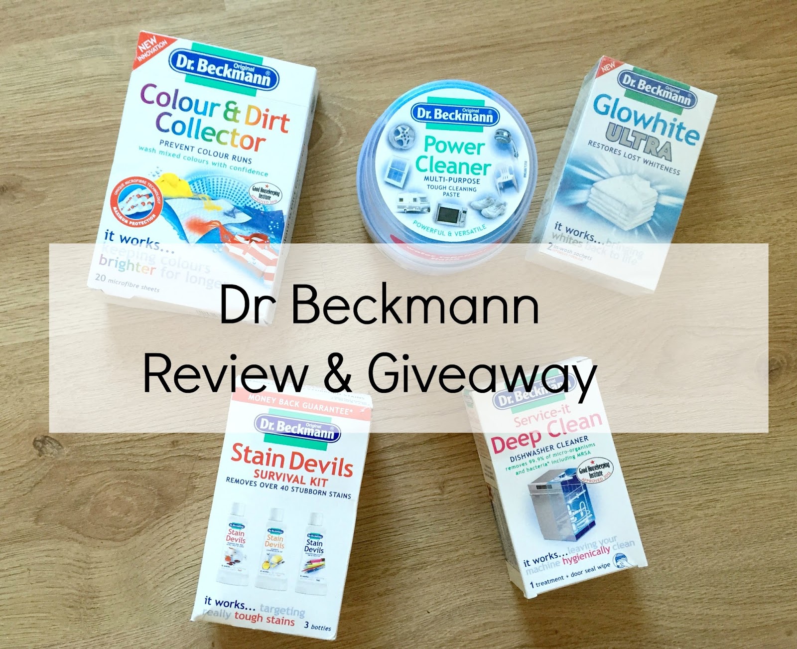 Dr. Beckmann Glowhite with Stain Remover, 3 Sachets