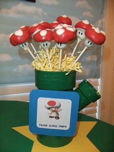 Cacke Pops de Mario Bros