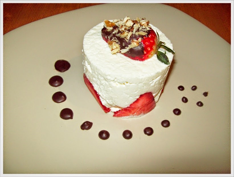 Cheesecake cu capsuni