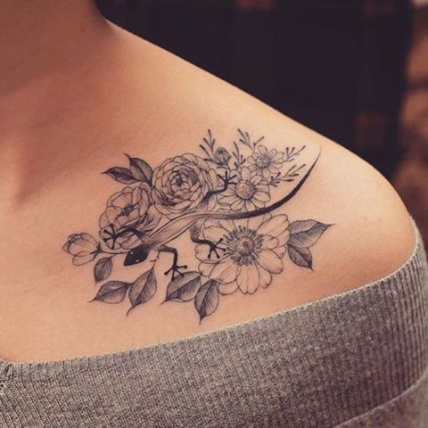 Tatuagens femininas super fofas Tatuagens femininas super fofas