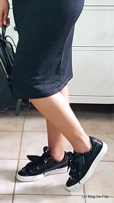 basket puma avec robe