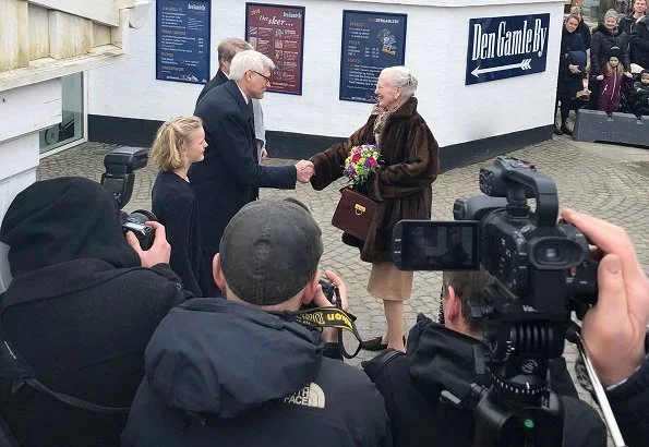 Queen Margrethe attended opening of Queen's Wardrobe special exhibition in the Old Town of Aarhus