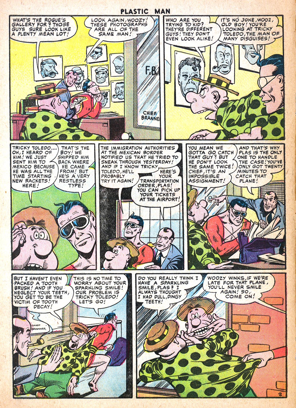 Read online Plastic Man (1943) comic -  Issue #53 - 4