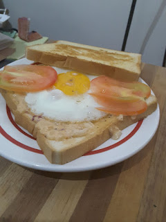 Sandwich Telur untuk Vegetarian