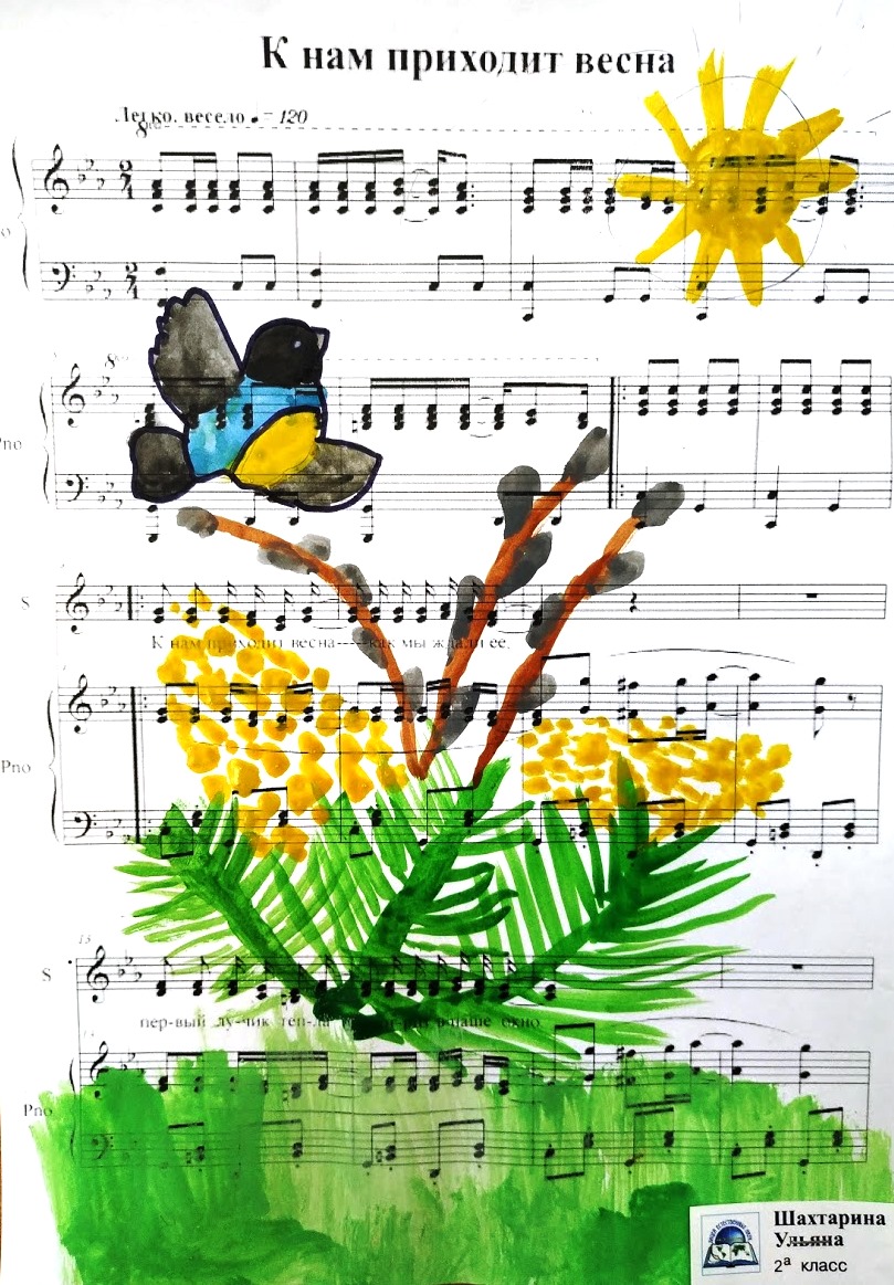 Веселая песня про весну для детей