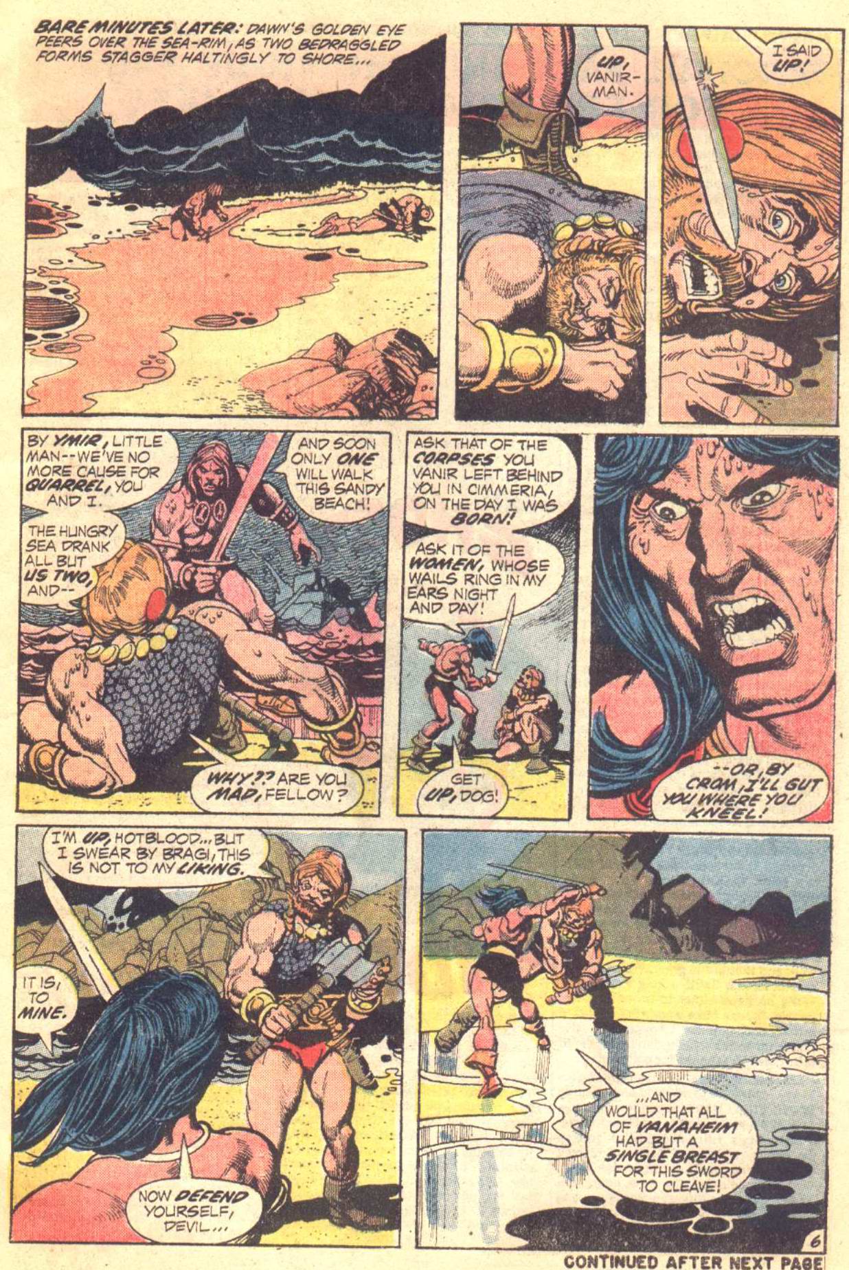 Read online Conan the Barbarian (1970) comic -  Issue #17 - 7