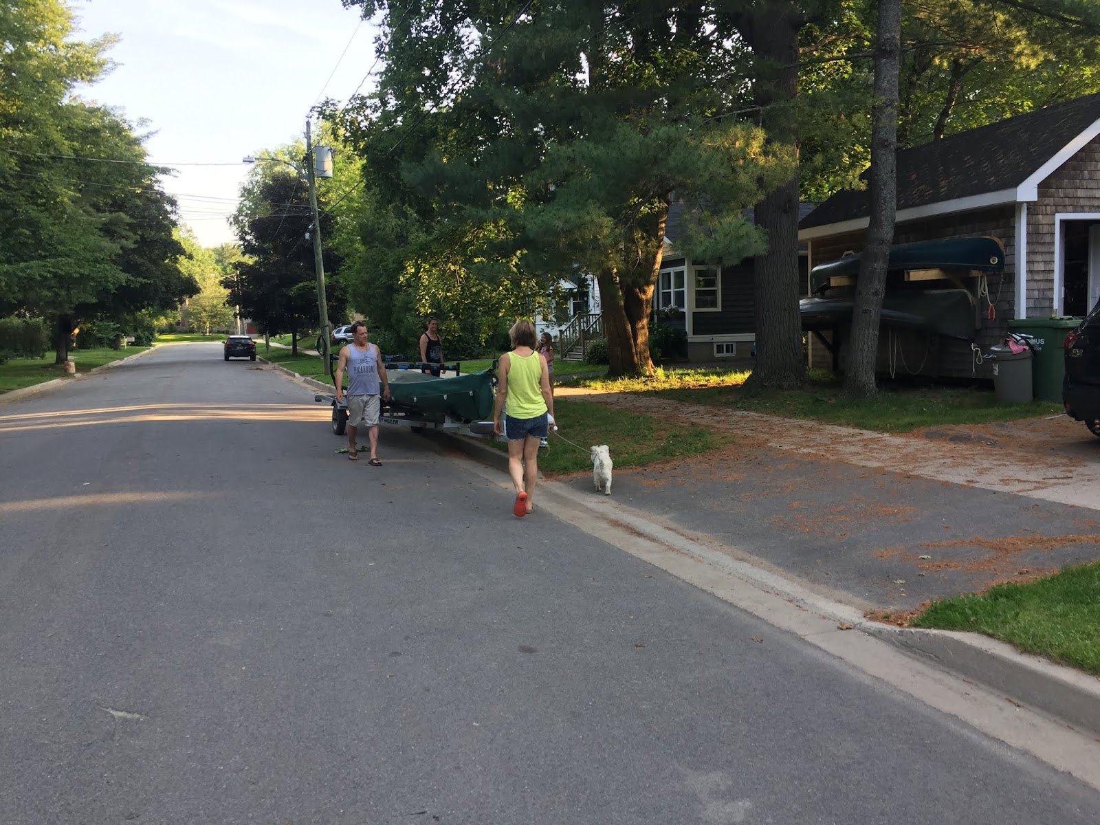 TIGGY'S TALES Restigouche Canoe Trip Day off in Fredericton