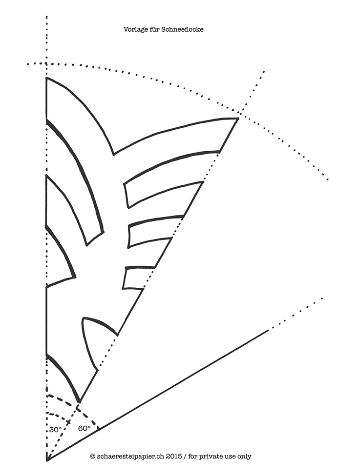 Schaeresteipapier Grosse Schneeflocken Aus Geschenkpapier