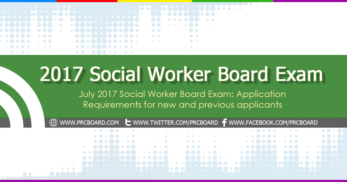 online application for social work board exam 2022